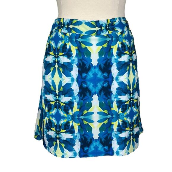 EP PRO Skort Golf Athletic Pockets Blue Yellow Floral Women’s Plus Size XXL - Picture 9 of 9